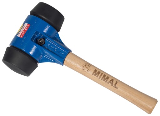 Отбойный молоток STRONG POLISH HARD LUX MBM05 3,2 кг РЕЗИНА, круглый тяжелый
