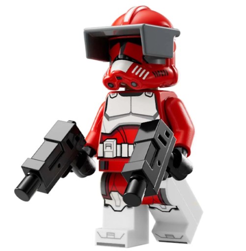 LEGO STAR WARS - Командир клонов-десантников Фокс + бластеры! 75354 sw1304