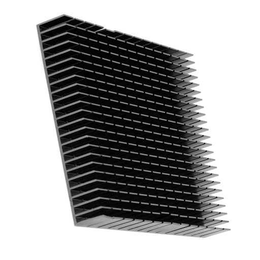 АЛЮМИНИЕВЫЙ РАДИАТОР ДВИГАТЕЛЯ - 150x120x20 мм