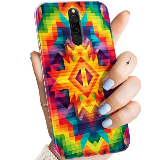 ЧЕХОЛ ДЛЯ XIAOMI REDMI 8 AZTEC PATTERNS AZTEC КРЫШКА ЧЕХОЛА AZTEC