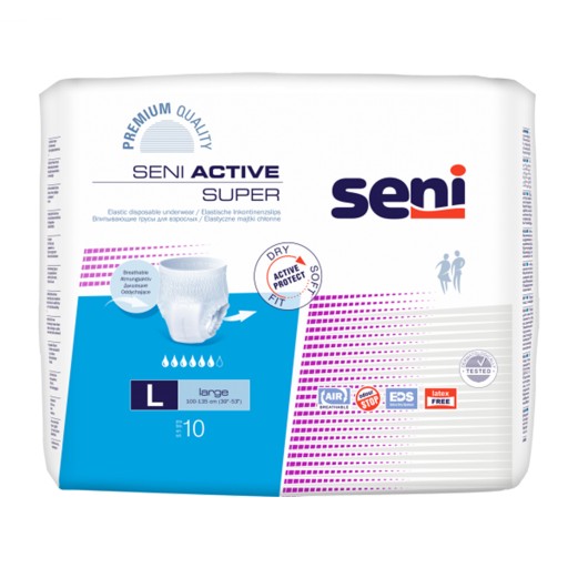 Seni Active Супервпитывающие трусики для взрослых L