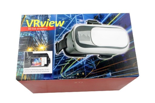 Очки VR для смартфона VRview, белые, 3,5–6,7 дюйма