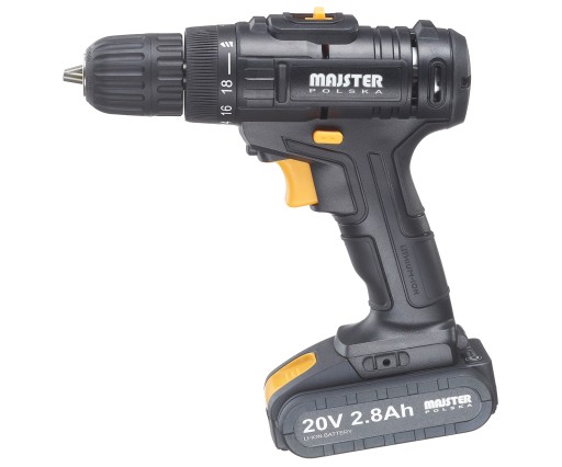 АККУМУЛЯТОРНАЯ Дрель-шуруповёрт 20 В 2x2,8 Ач, БИТЫ DEWALT, 32 ПРЕДМЕТА В КОРОБКЕ, 32 ПРЕДМЕТА