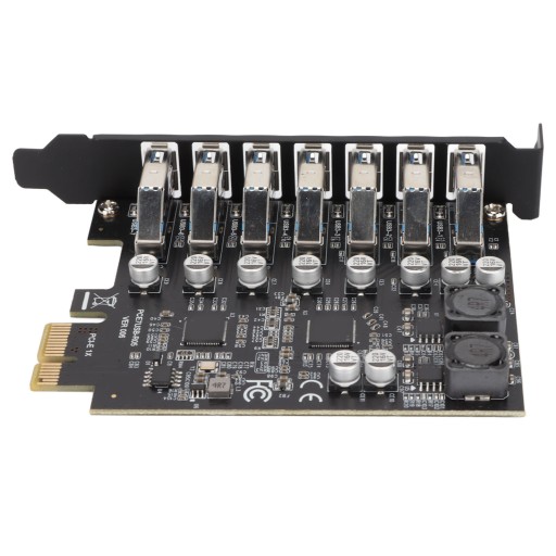 7-портовая плата расширения PCI 7-портовый USB 3.2 Gen1 5 Высокоскоростная передача