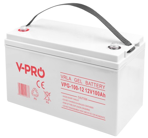 АККУМУЛЯТОР GEL VPRO PREMIUM 12 В 100 Ач GEL VRLA АВАРИЙНЫЙ ИСТОЧНИК ПИТАНИЯ CO
