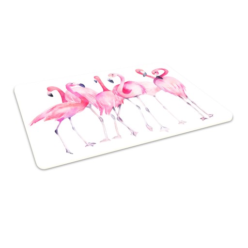 Podkładka pod krzesło mata 100cm Flamingi Zb 2,2mm