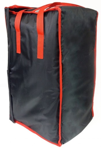 КАРТОННЫЙ ПАКЕТ ДЛЯ ПИЦЦЫ 14X35X35 С ПОДОГРЕВОМ ЧЕРНЫЙ FURMIS T14SP/ЧЕРНЫЙ N
