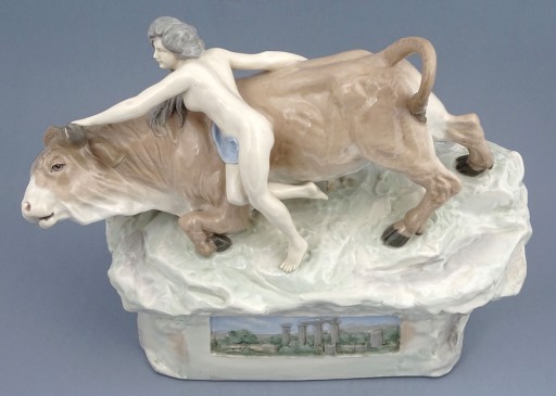 Europa i Zeus, Amphora