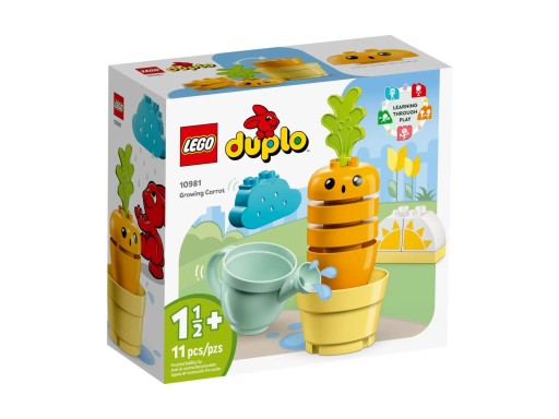 LEGO DUPLO Моя первая растущая морковь 10981 11 шт.