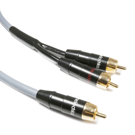 Melodika MDSWY40 Кабель для сабвуфера тип Y (RCA-2xRCA) фиолетовый - 4 м