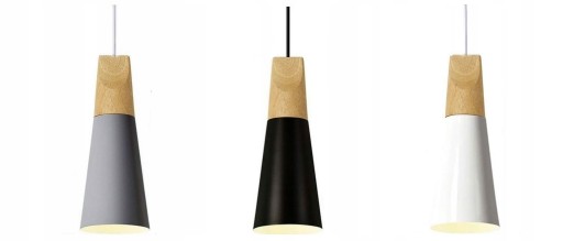 ПОДВЕСНОЙ СВЕТИЛЬНИК LOFT SCANDI B ИЗ МЕТАЛЛА, ДЕРЕВА, ЧЕРНЫЙ