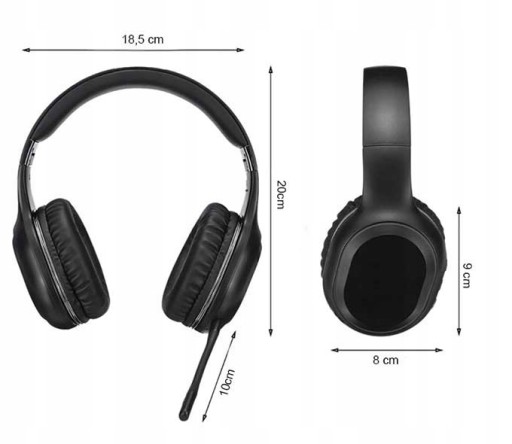 БЕСПРОВОДНЫЕ ИГРОВЫЕ НАУШНИКИ BLUETOOTH С USB-РЕСИВЕРОМ