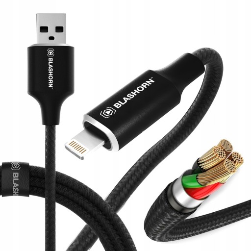 UCHWYT SAMOCHODU TELEFON KABEL DO IPHONE ŁADOWARKA