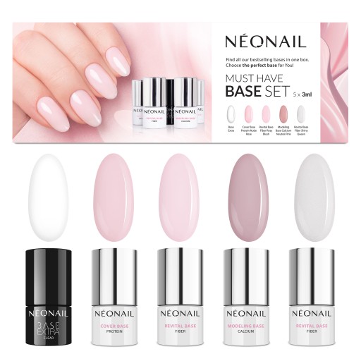 NEONAIL Must Have BASE Набор баз 5x3 мл