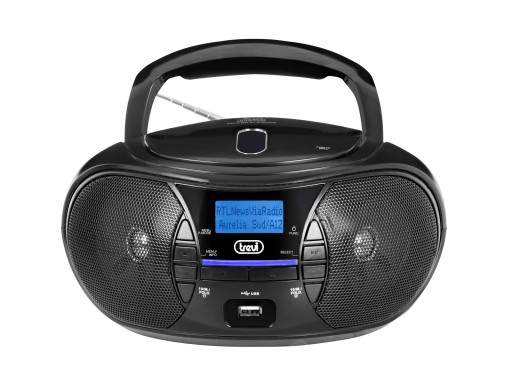 BOOMBOX PORTABLE CD mp3 DAB FM USB AUX-IN радио