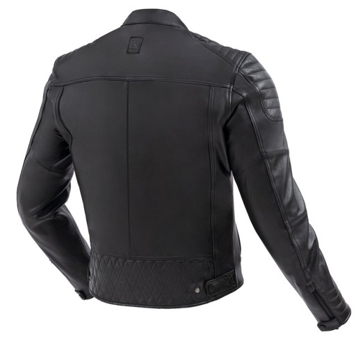 Кожаная мотоциклетная куртка REBELHORN HUNTER II черная XL