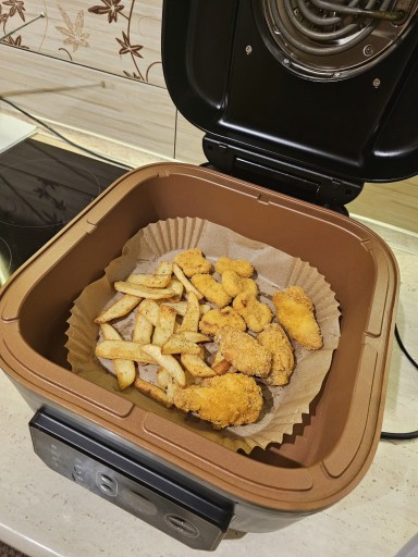 Бумага для выпечки AIRFRYER INSERTS для обезжиренных фритюрниц 50 шт.