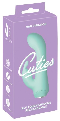 Мини-вибратор Cuties, зеленый 4