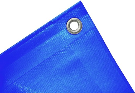 ТВЕРДЫЙ БРЕЗЕНТНЫЙ ПОКРЫТИЕ DURABLE 8X12 СИНИЙ ВОДОНЕПРОНИЦАЕМЫЙ UV++