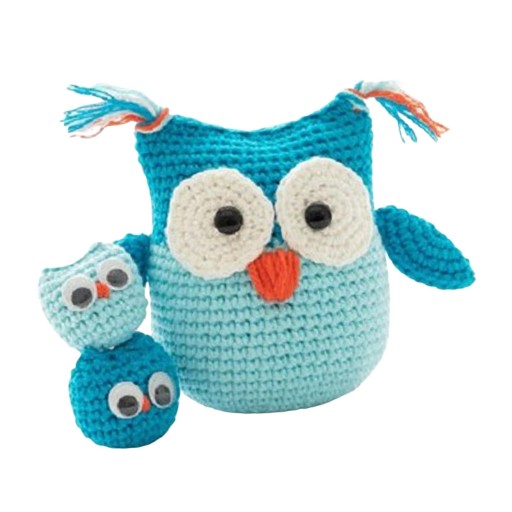 Кройник набор для начинающих DIY Needlecraft Crochet Complete Blue Pink