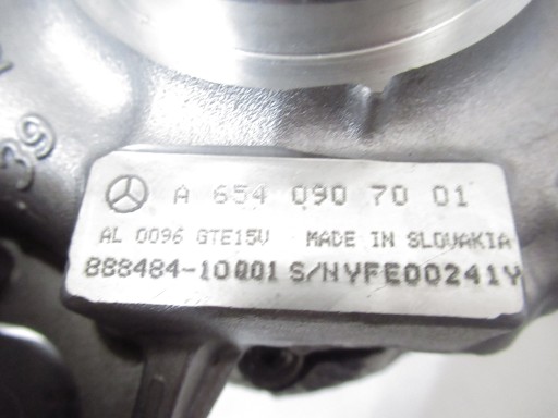 Турбокомпрессор Mercedes 2.0 W213 C206 E214 A6540907001 AL0096 888484 910934