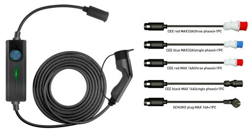 Станция, Зарядное устройство BESEN EV Pro-box 16кВт 1-3 фазы