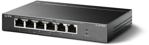 КОММУТАТОР TP-LINK TL-SF1006P POE+ 67Вт 250м