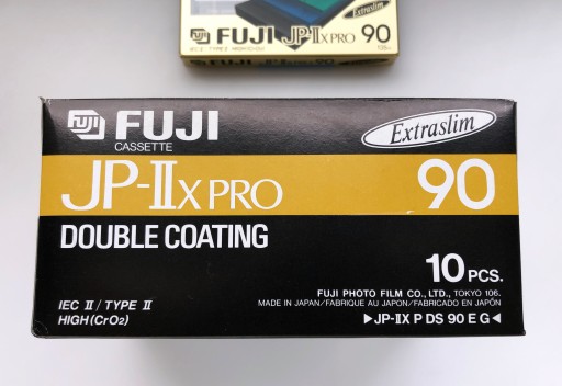 Fuji JP-IIx PRO 90 NOS, эквивалент пленки TDK SA-X SONY UX-S
