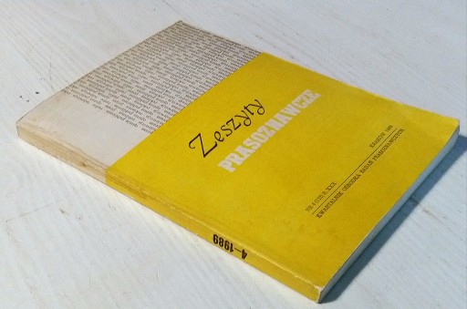 Зешиты Прасозначне № 4 / 1989 СПК
