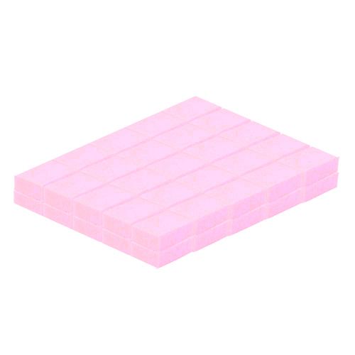 Мини-полировальный блок Pink Buffer 120/120 - 5 х 50 шт.
