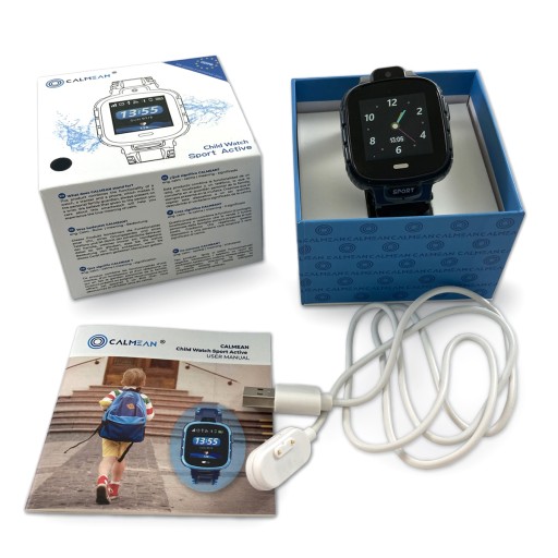 УМНЫЕ ЧАСЫ ДЛЯ ДЕТЕЙ CALMEAN ACTIVE GPS IP67 SIM