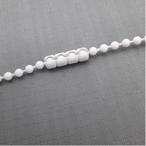 ŁAŃCUSZEK DO ROLET 4,5mm MOCNY NA METRY + ŁĄCZNIK