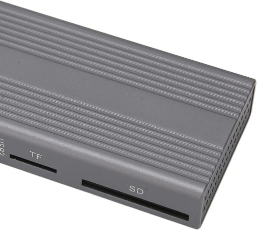 Дисковый корпус M.2 NVME SSD 2в1 с HUB USB 3.1 3.2 gen2 кард-ридер