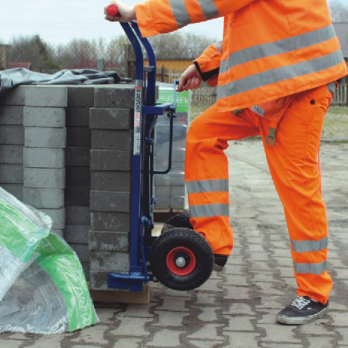 ТЕЛЕЖКА ДЛЯ БРУЧКИ Trak-bud 140 кг для брусчатки