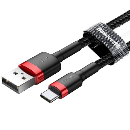 УЛУЧШЕННЫЙ БЫСТРЫЙ БЫСТРЫЙ КАБЕЛЬ BASEUS USB C QC 3.0