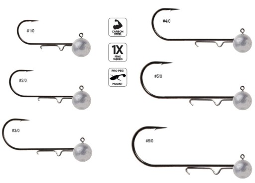 Jiga Head Savage Gear Ball Jighead # 3/0 12.5G