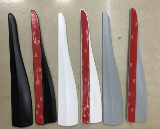 2 SZTUK AUTO OCHRONA ZDERZAKA SAMOCHODU OSŁONA NAROŻNIKÓW PASKI ANTI-SCRATCH ANTI-RUB LI