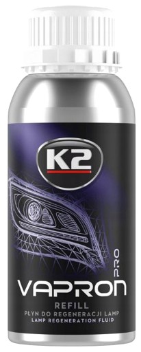 O9B84 K2 VAPRON REFILL PRO ЖИДКОСТЬ ДЛЯ РЕГЕНЕРАЦИИ ЛАМП 0,6 л 0000-00