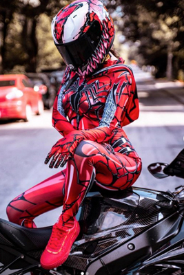 Шлем HJC RPHA11 CARNAGE Marvel Replica Gloss M