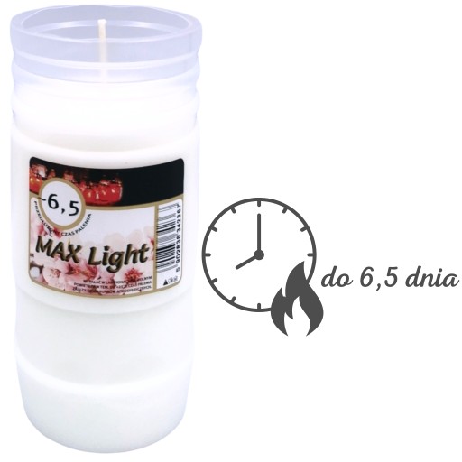 Свечи-вставки парафиновые 6-7 дней Max Light 12 шт.