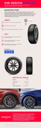 4x ШИНЫ 255/50R20 Vredestein QUATRAC PRO