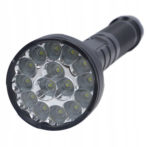 LATARKA LED TAKTYCZNA MEGA MOCNA 18000LM