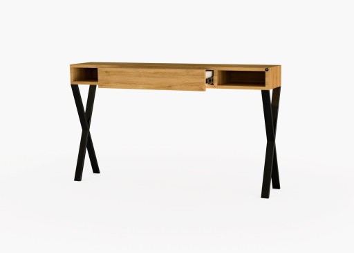 KONSOLA 200 cm DREWNO LITE DĄB OLCHA SKD-287