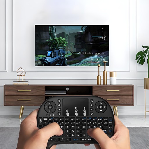 БЕСПРОВОДНАЯ КЛАВИАТУРА ДИСТАНЦИОННАЯ МЫШЬ СЕНСОРНАЯ ПАНЕЛЬ ДЛЯ i8 SMART TV