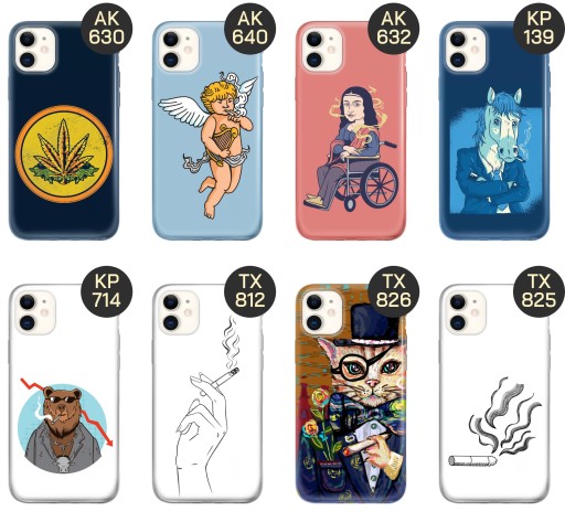 ЧЕХОЛ ДЛЯ IPHONE 11 SMOKER DESIGN КРЫШКА КОРПУСА SMOKER WEED JUNIT