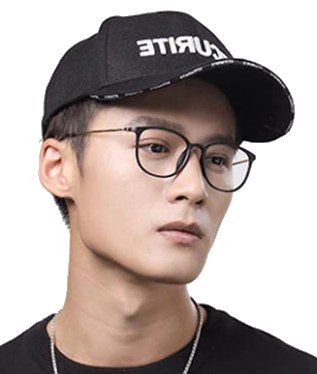 OKULARY KOREKCYJNE plusy czarne +3