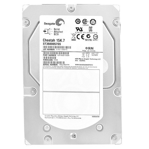 Seagate 600 ГБ ST3600057SS 16 МБ 15 тыс. SAS II 3,5 дюйма