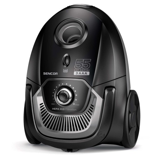 Мешковый пылесос 2л Sencor SVC 55 Тихий 75дБ HEPA H113 класс AAA