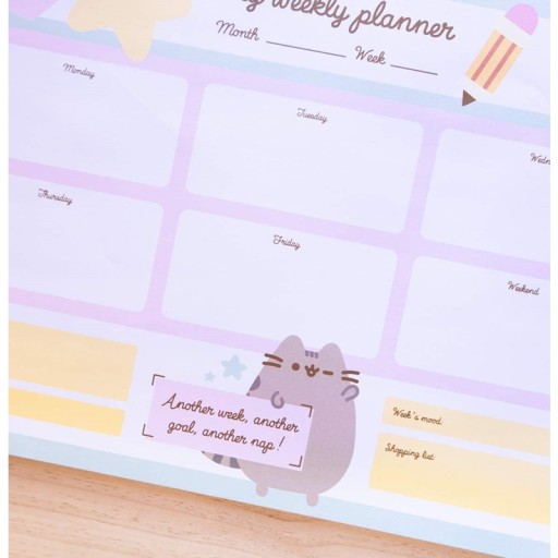 Pusheen - Еженедельный планировщик из коллекции Foodie, 54 страницы А3
