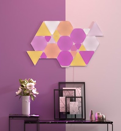 Мини-треугольники Nanoleaf Shapes — доп. 10 панелей